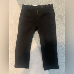 Jcrew Black Boys Crewcut Stretch Chinos sz 3